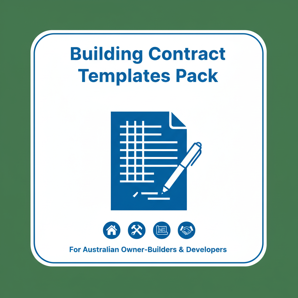 Building Contract Templates Pack